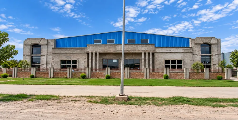 Roshen Package Limited factory at Sunder Industrial Estate: a completed industrial building