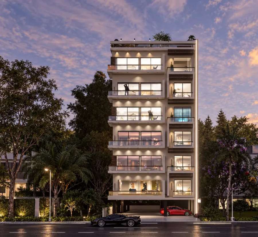 Tab Developers building, Garden Town, Lahore: 7 storeys, under construction